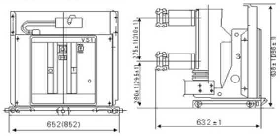 ZN63-12（VS1） 真空断路器