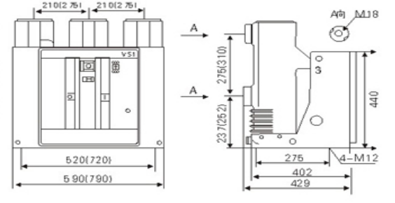 ZN63-12（VS1） 真空断路器