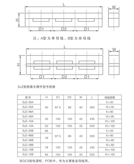 低压开关柜母线夹