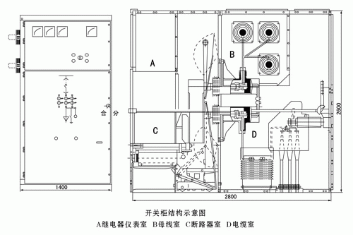 KYN61-40.5型铠装移开式交流金属封闭开关设备