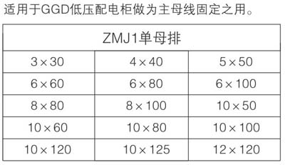 低压开关柜母线夹