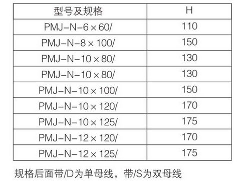 低压开关柜母线夹