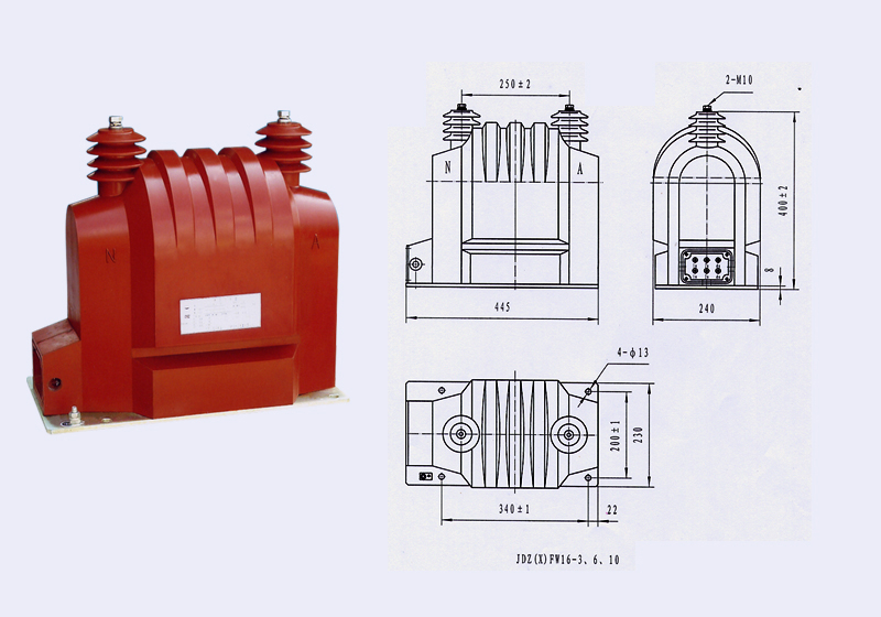 JDZXFW16-10W2型电压互感器