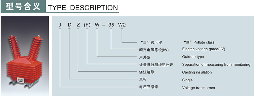 JDZW-35W2型电压互感器