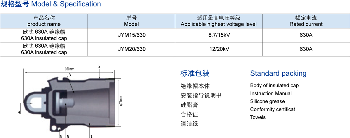 15KV 欧式绝缘帽